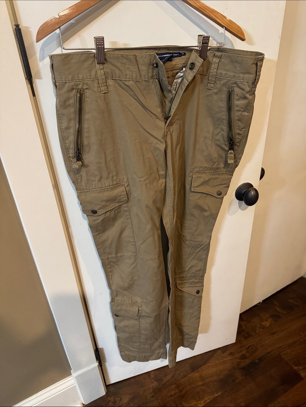 Ralph Lauren Sport Women's Cargo Pants in Khaki